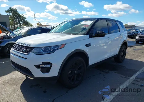 2016 Land Rover Discovery Sport Hse Lux from USA, damaged, VIN SALCT2BG6GH546218